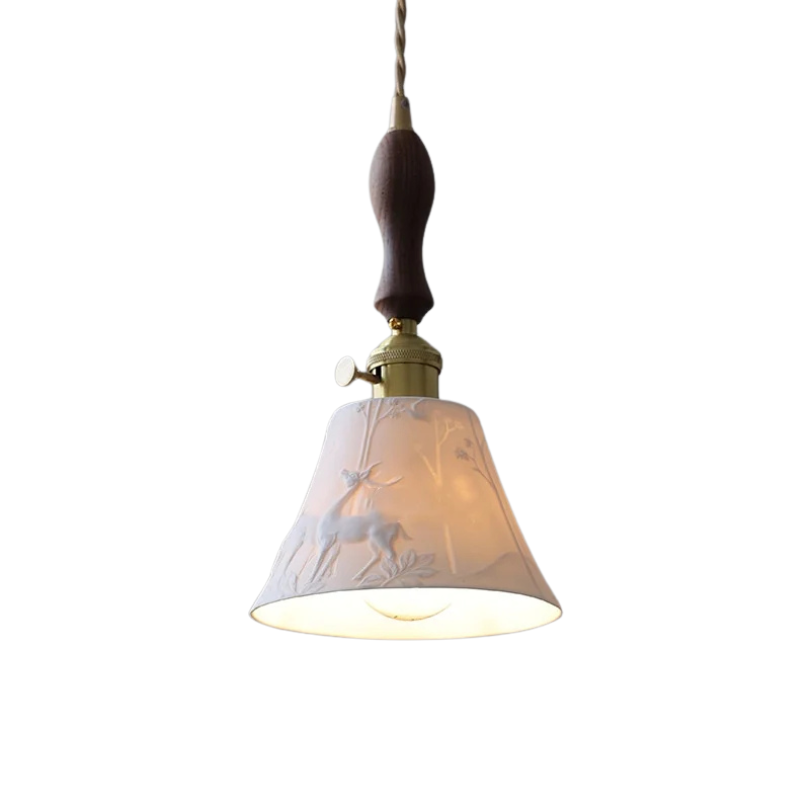 Moderne BloomCeramic LED Hanglamp