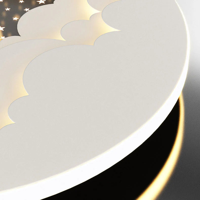 Creatieve Cartoonsterren Maan Acryl LED Plafondlamp