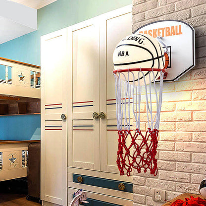 Creatieve 1-Lichts Cartoon Basketbal Wandlamp