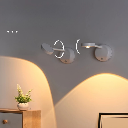 Bewegingsgeactiveerde Wandkunst Lamp – Met Instelbare Helderheid