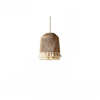 Boho Vintage Hennep Touw Tassel Kroonluchter