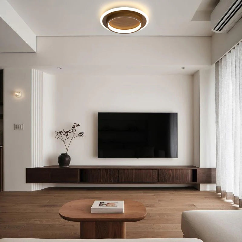 Flush Mount Metaal Acryl Ronde LED Plafondlamp
