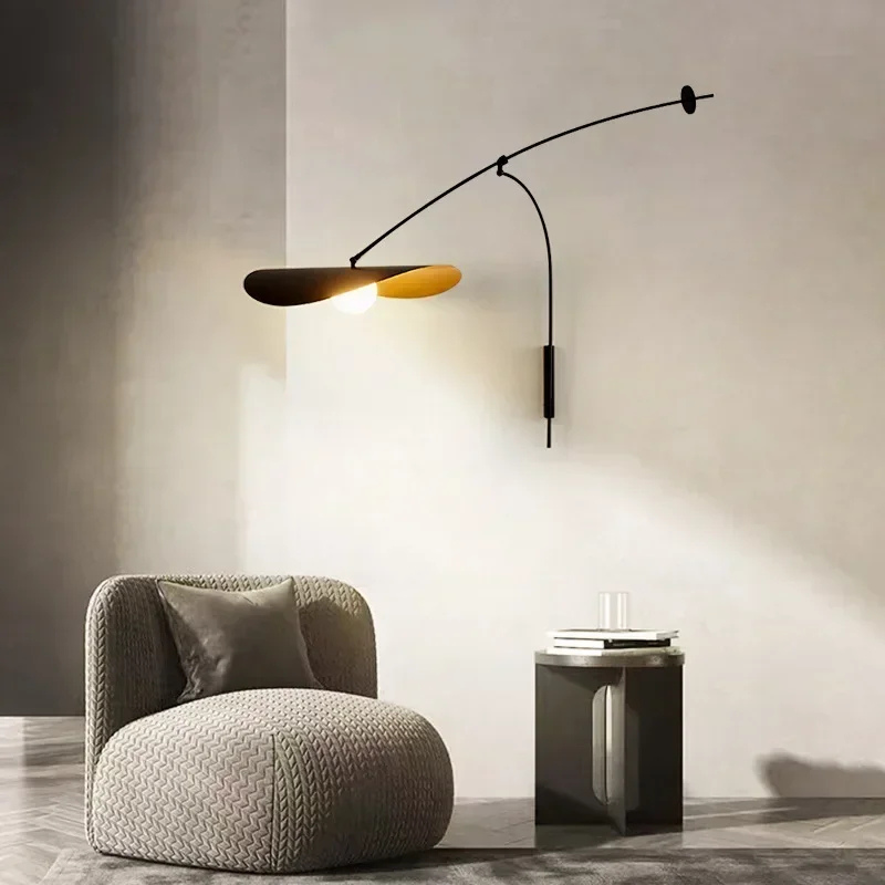 Scandinavische Wandlamp met Verstelbare Arm