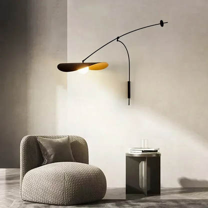 Scandinavische Wandlamp met Verstelbare Arm