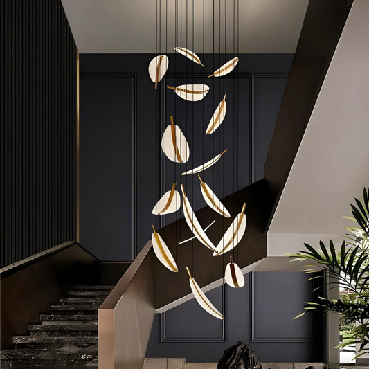 LED Plafondlamp met Bladvormig Design