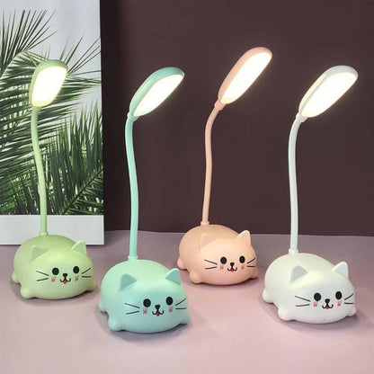 Mini Kat Schattig Oplaadbaar Bureau Lamp