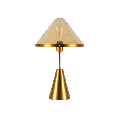 Moderne Jasje Gouden Paddenstoel Tafellamp