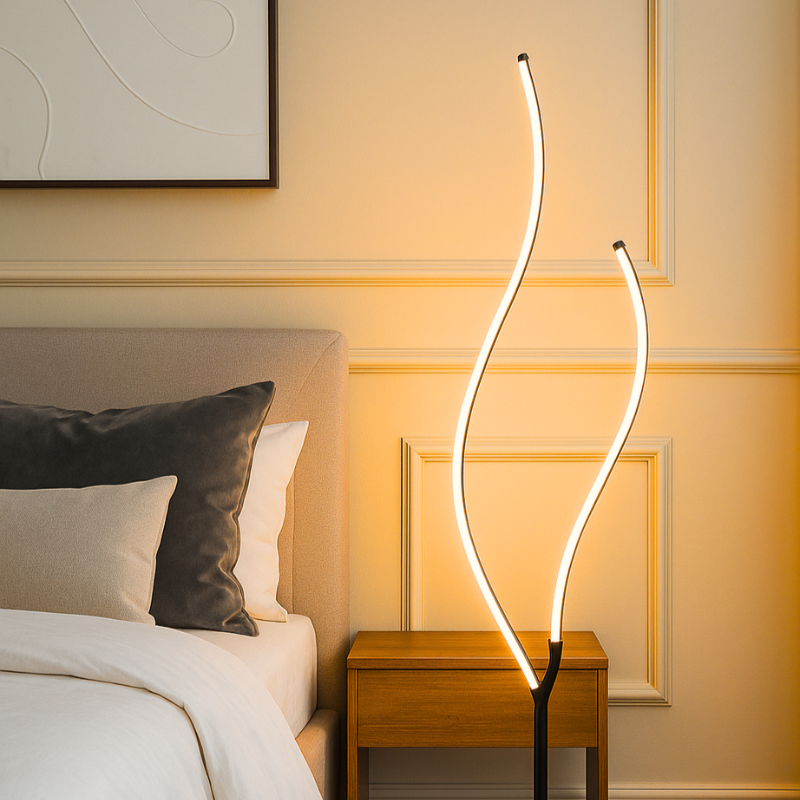 Modern Design Twee Takken Vloerlamp