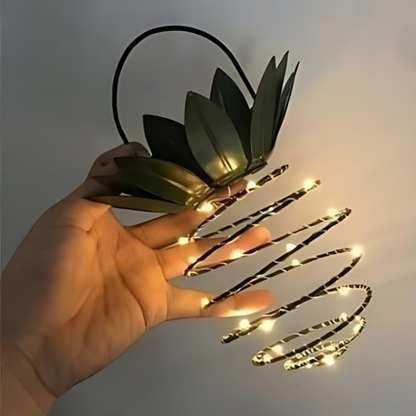 Hangende Solar Decoratieve Ananas Buitenverlamp