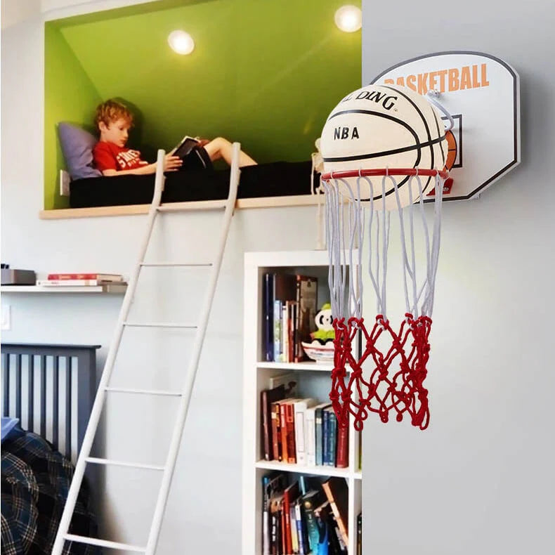 Creatieve 1-Lichts Cartoon Basketbal Wandlamp