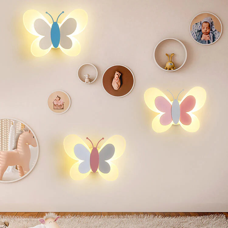 Creatieve Moderne Vlinder Acryl LED Wandlamp