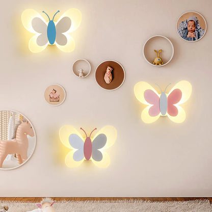 Creatieve Moderne Vlinder Acryl LED Wandlamp