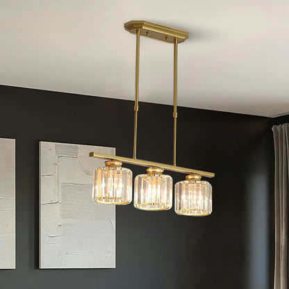 Nordic Glazen Hanglamp met Meerdere Lichtpunten