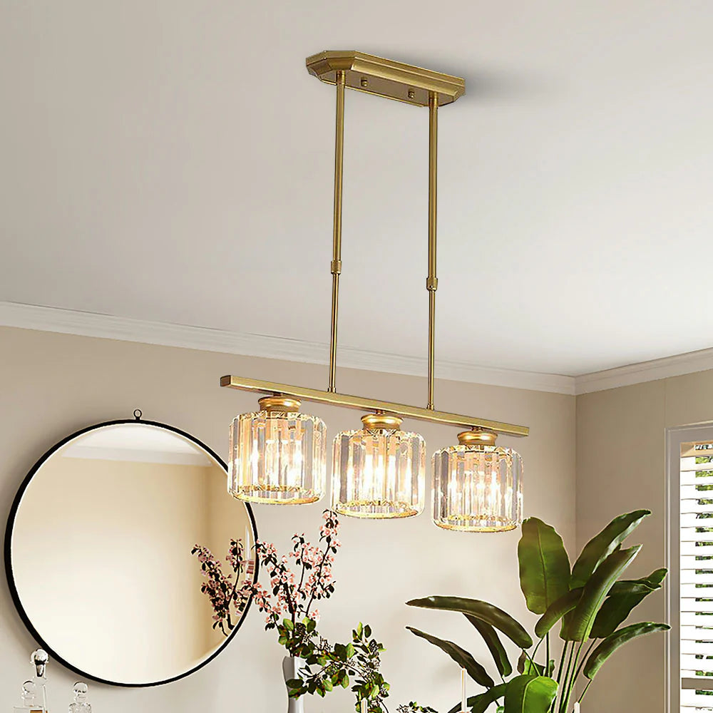 Nordic Glazen Hanglamp met Meerdere Lichtpunten