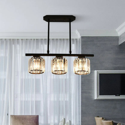 Nordic Glazen Hanglamp met Meerdere Lichtpunten