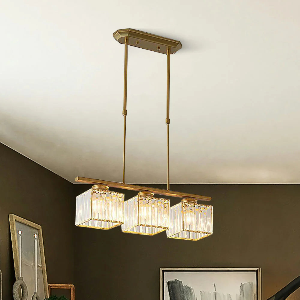 Nordic Glazen Hanglamp met Meerdere Lichtpunten