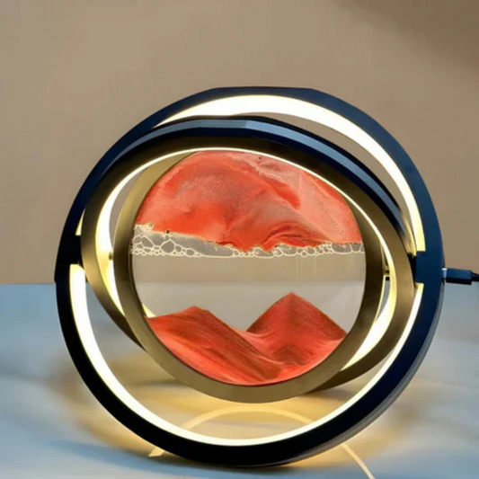 360° LED Tafellamp met Zandkunst
