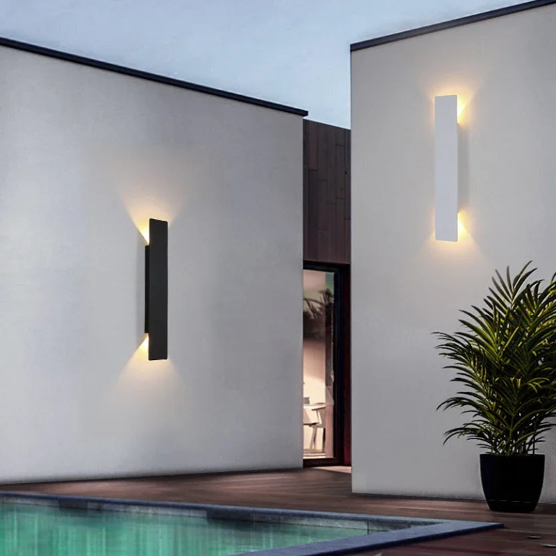 Moderne Slank Ontwerp IP65 LED Buitenwandlamp