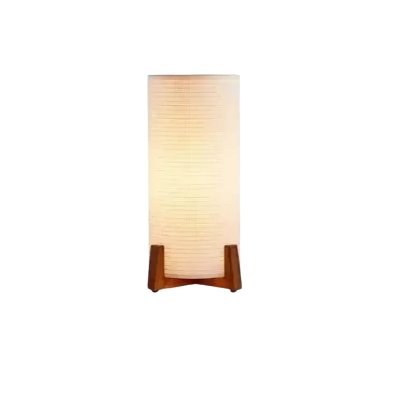 Moderne Scandinavische Houten Vloerlamp