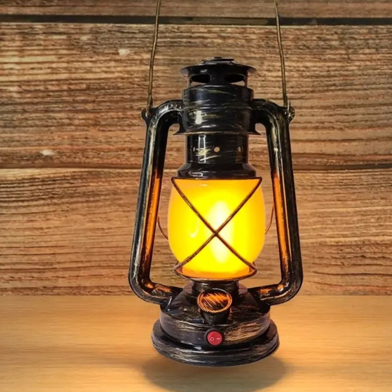 USB Oplaadbare Campinglantaarn met Antieke Bronzen Afwerking