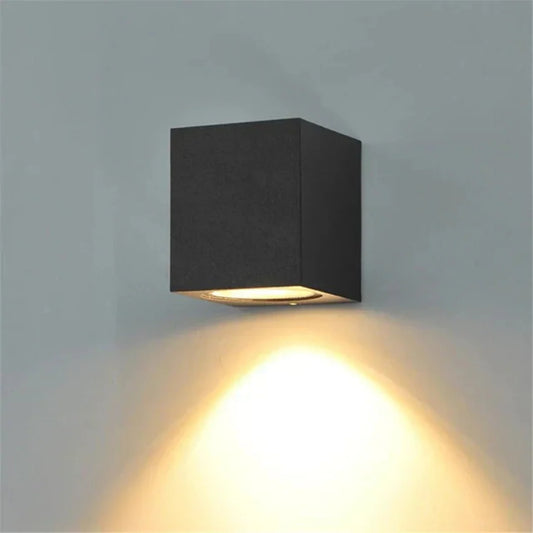 Moderne LED Zwart IP65 Buitenwandlamp