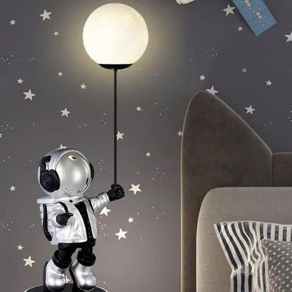 CosmosLicht Astronaut & Planeet Tafellamp