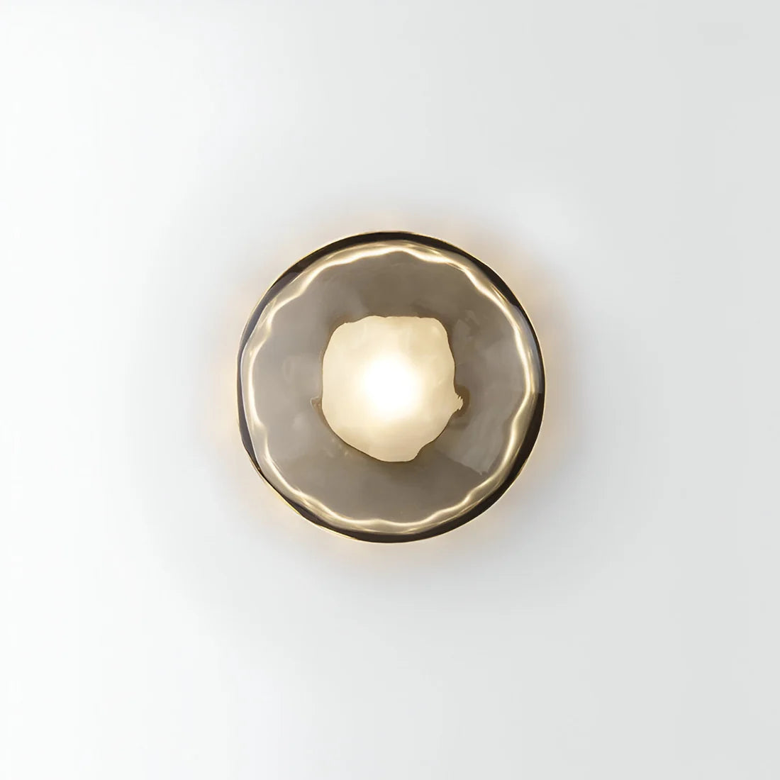 Nordic Ronde Ceto Glazen Wandlamp