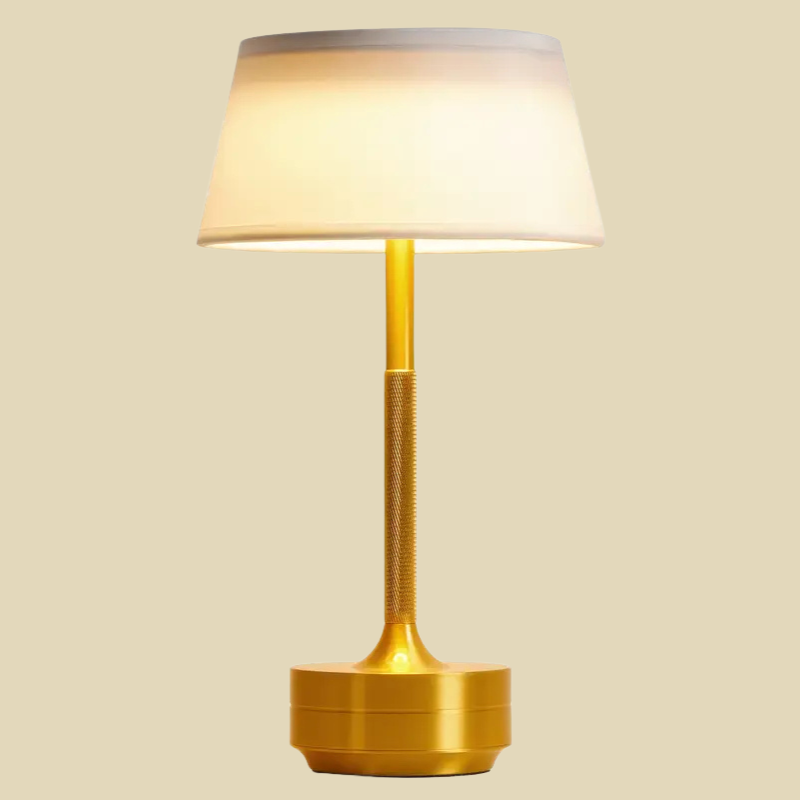Luminix Bureaulamp – Gouden LED Tafellamp met Touchbediening