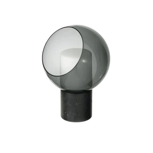 Moderne Glas en Hars Dome Tafellamp