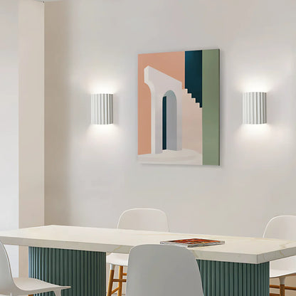 Moderne Wandlamp met Handgemaakt Resin Design