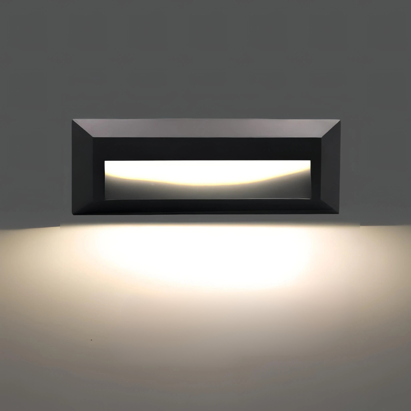 Luxe Weerbestendig Rechthoekige LED  Buitenwandlamp