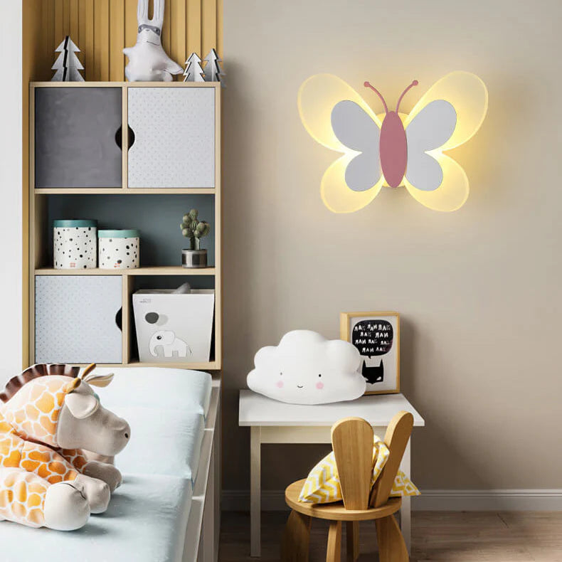 Creatieve Moderne Vlinder Acryl LED Wandlamp