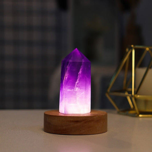 Spirituele Kristallamp  met Rustgevende Energie