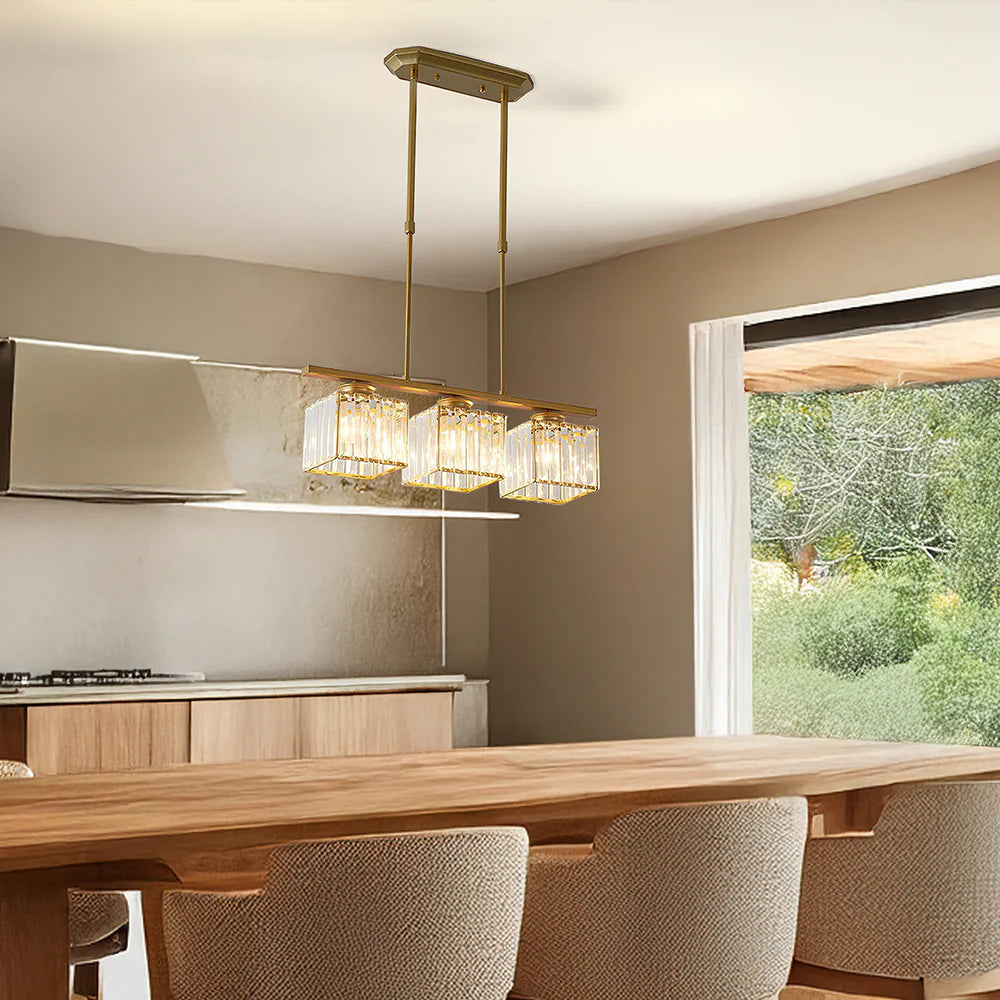 Nordic Glazen Hanglamp met Meerdere Lichtpunten