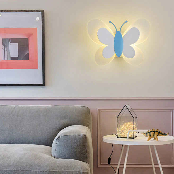 Creatieve Moderne Vlinder Acryl LED Wandlamp