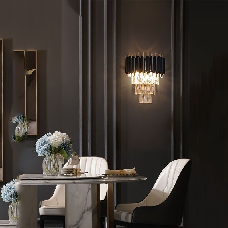 Luxe Kristallen Wandlamp