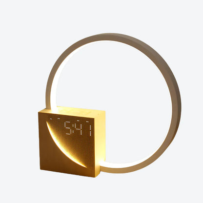 LED Tafellamp met Wekker en USB-Oplader