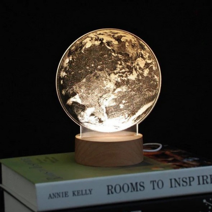 3D LED Maanlamp Sfeerverlichting Nachtlampjes