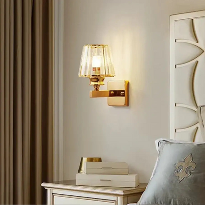 Moderne Scandinavische Luxe Gouden Wandlamp