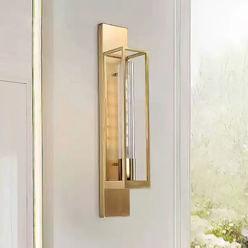 Willmar Luxe Gepolijst Messing Wandlamp
