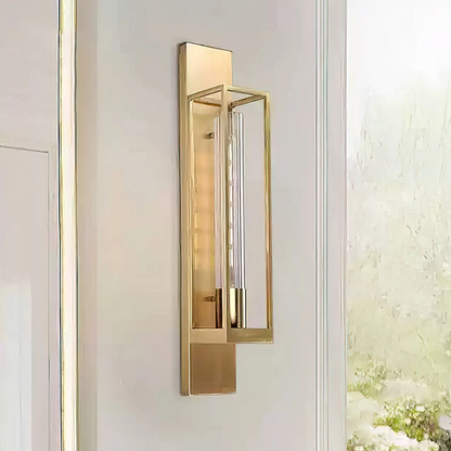 Willmar Luxe Gepolijst Messing Wandlamp
