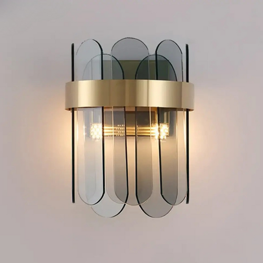 Modern Scandinavisch Handgemaakte Glazen Wandlamp