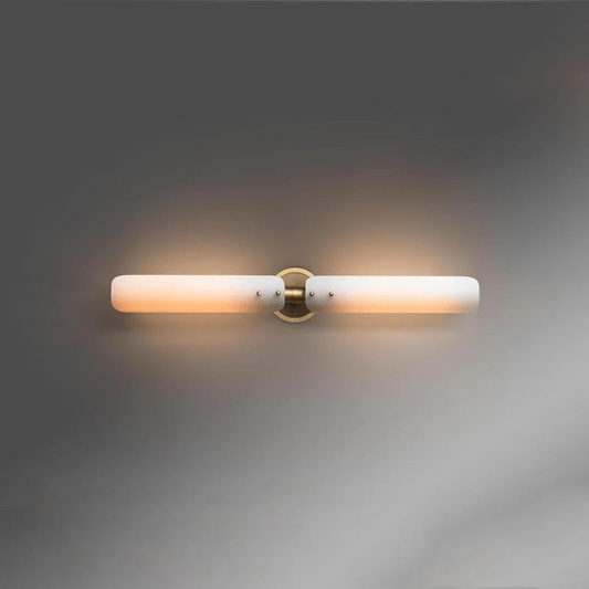 Messing Wandlamp met Matglas voor Schilderijen