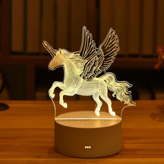 Animara 3D Creatieve Dieren LED Nachtlamp