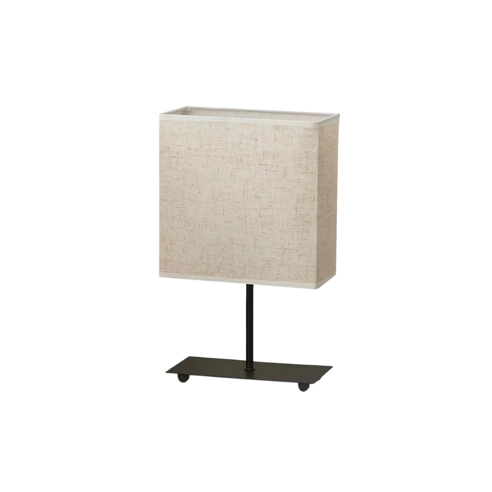 Retro Charme Tafellamp met Stoffen Kap
