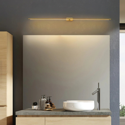 Minimalistische Strak Design Lineair wandlamp