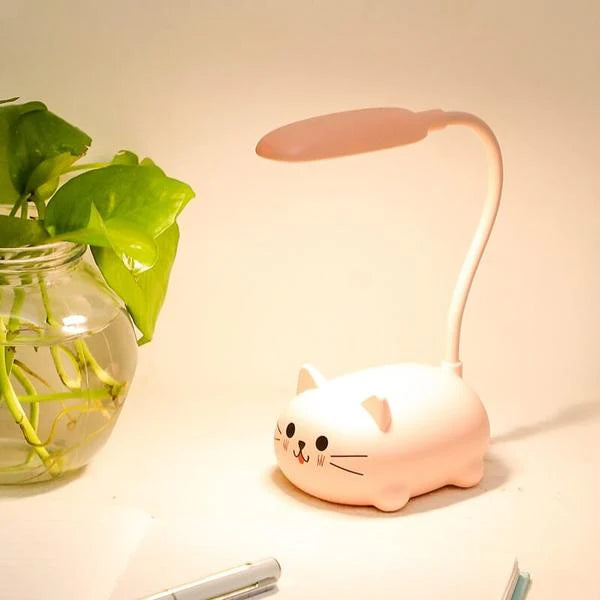 Mini Kat Schattig Oplaadbaar Bureau Lamp