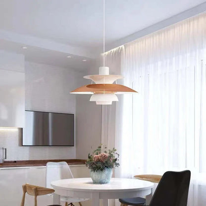Deens Design LED Pendant Lamp – Plafondlamp met Parapluscherm
