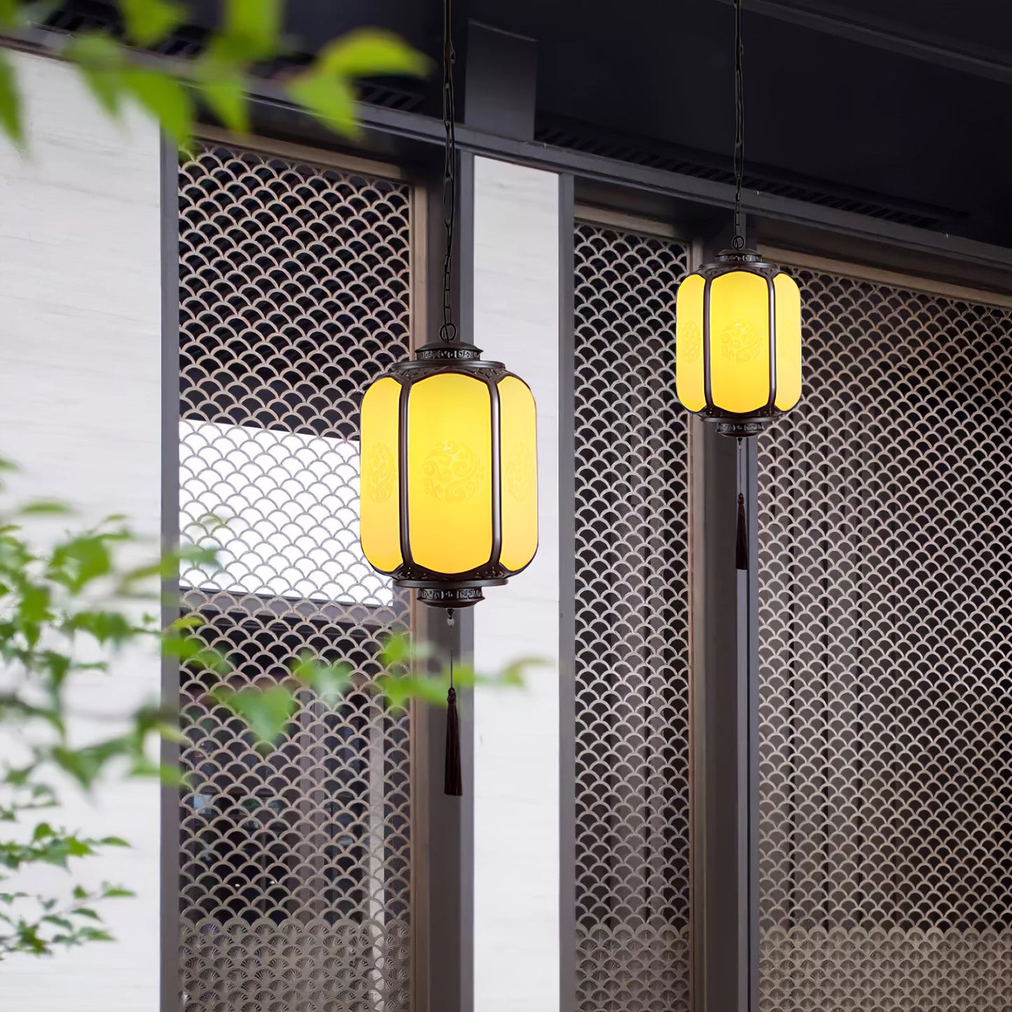 Moderne Antieke Lantaarn Buiten Hanglamp