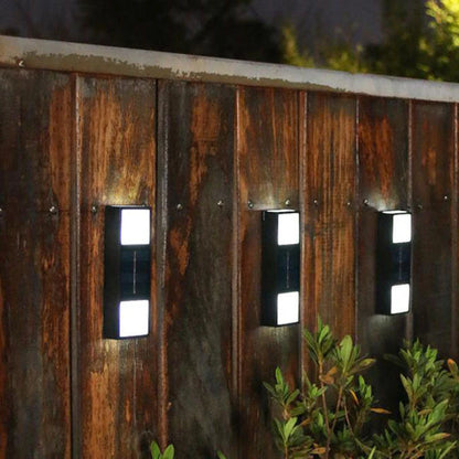 Strakke Zwarte Acryl LED Buitenwandlamp